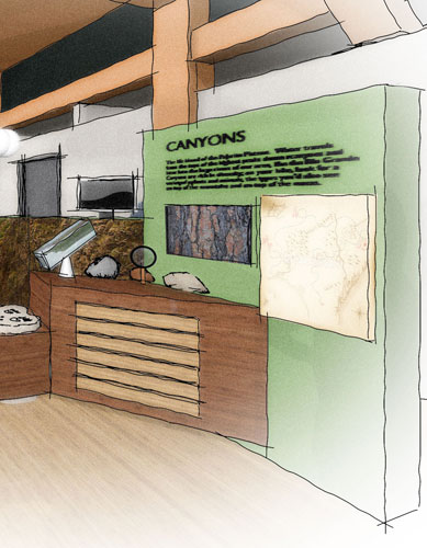 exhibit conceptual design